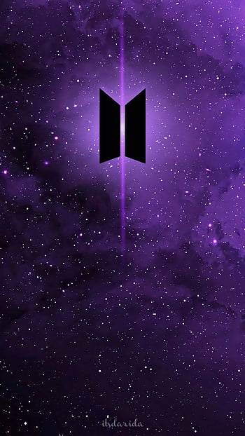 BTS Army logo with destructive butterfly (red galaxy) | Kpop Army - Bts -  Sticker | TeePublic