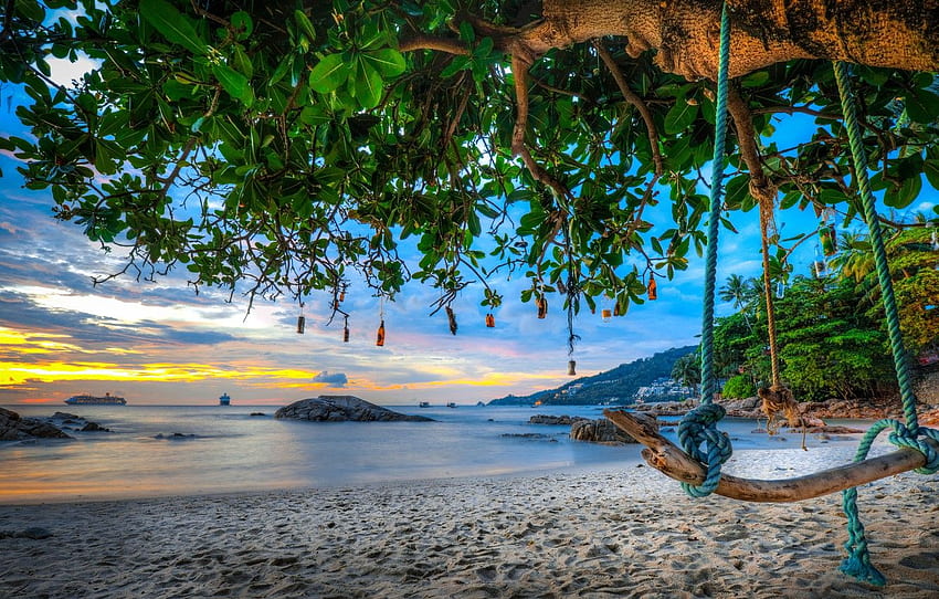 Andamanensee, Patong, Patong, Phuket Thailand HD-Hintergrundbild