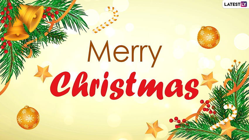 Пожелания за Коледа 2020 и Весели празници: Коледни стикери, съобщения, цитати и GIF файлове за WhatsApp за изпращане на поздрави за Весела Коледа онлайн, сладки Весели празници HD тапет