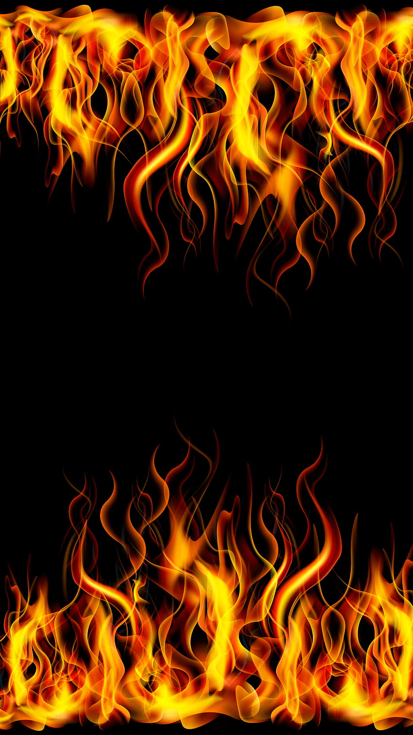Fire Full 2020, Fire PNG HD тапет за телефон