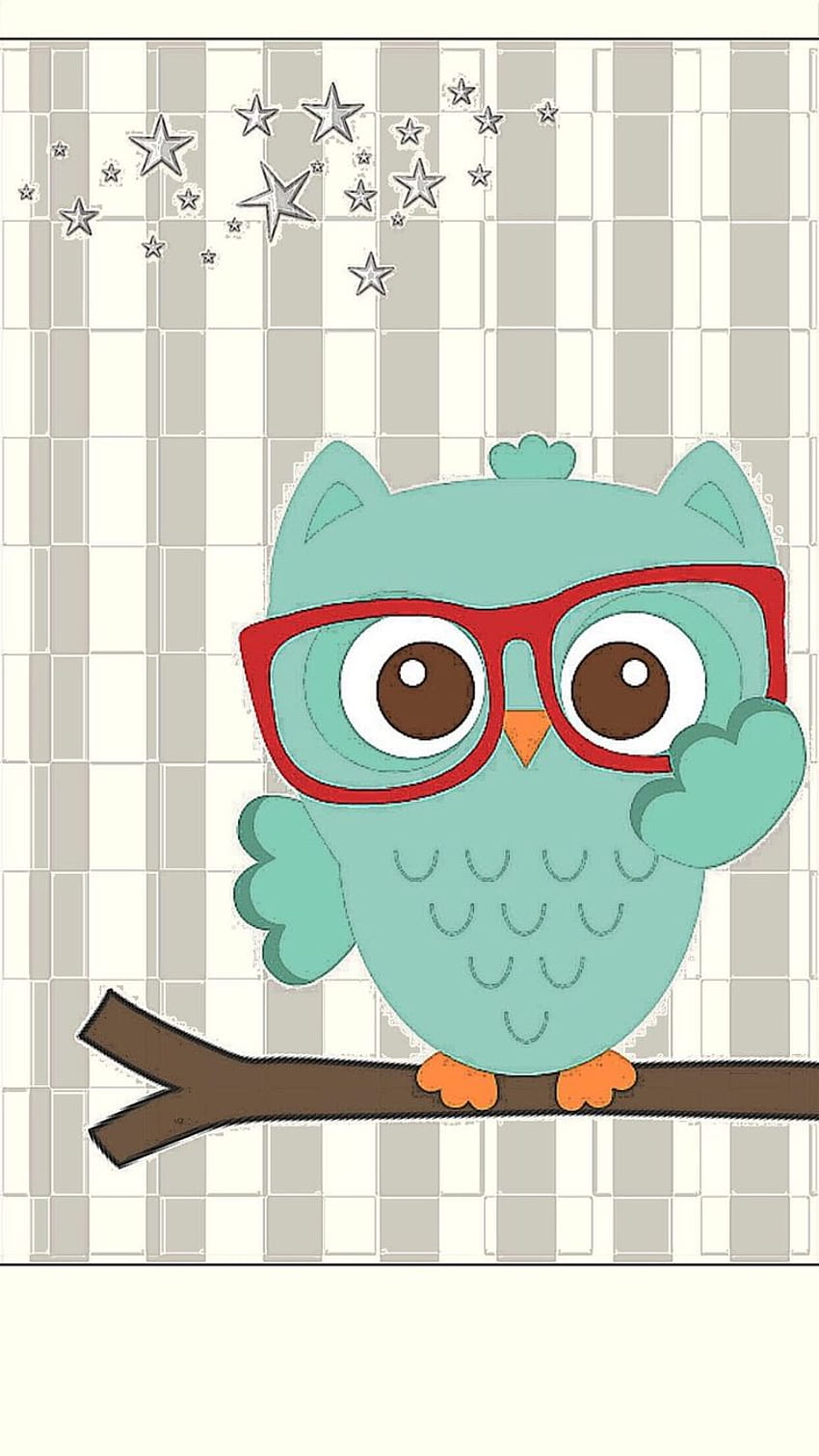 Cute Owl For iPad - Cute Owl Background -, Cartoon Winter Owl HD phone wallpaper