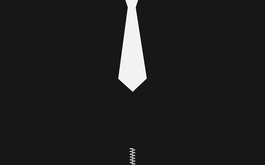 Tie Business Black Vector / y móvil, minimalista indio fondo de pantalla