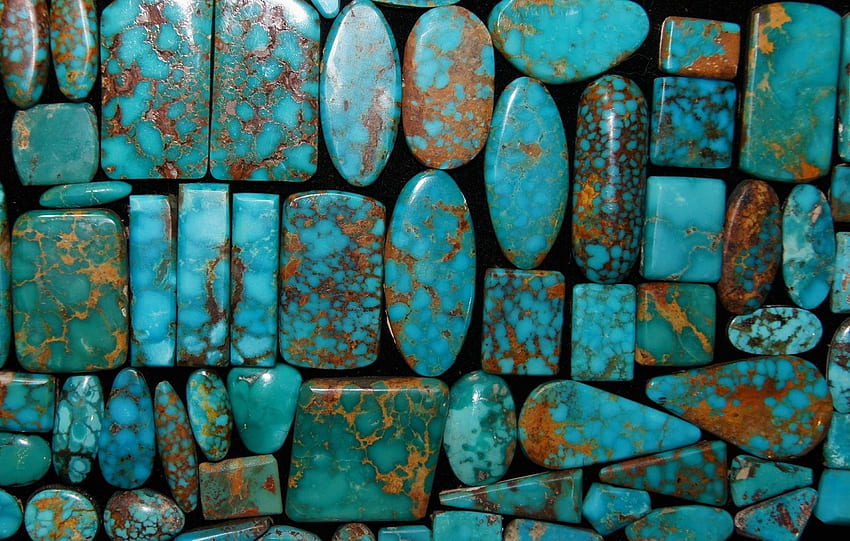 turquiose, Stones, Color / and Mobile Background, Turquoise Stone HD wallpaper