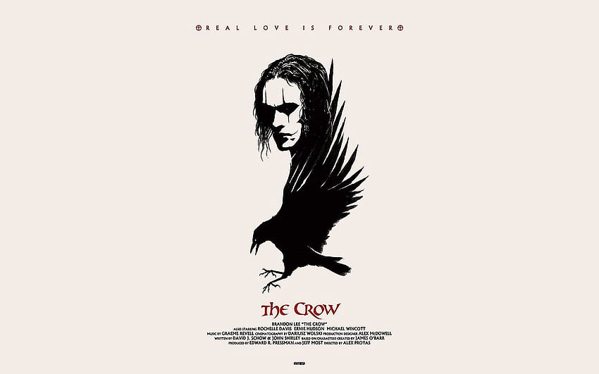 The Crow, Brandon Lee, Films, Fan Art / et Mobile Background Fond d'écran HD