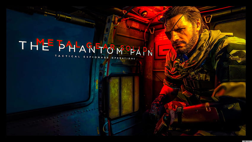 Metal Gear Solid V The Phantom Pain - Menu Screen HD wallpaper | Pxfuel