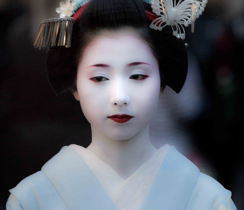 Kyoto Japon Junior Geisha Maiko Kyoto Japon Maiko Apprenti Fond d'écran HD