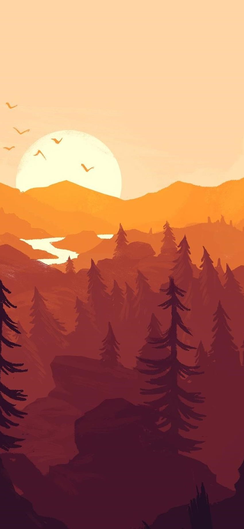 Firewatch Game iPhone XS MAX , , Background, and HD phone wallpaper ...