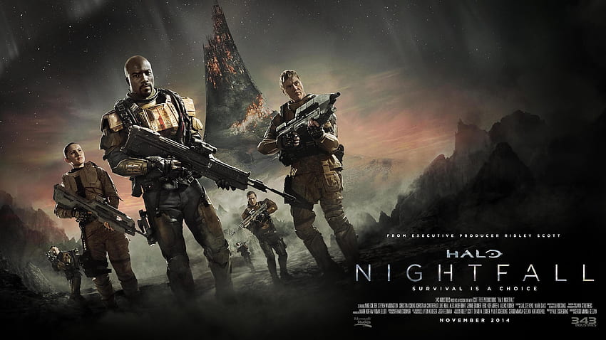 Halo Knightfall Ridley Scott TV Show Live Action Promo Screenshot HD wallpaper