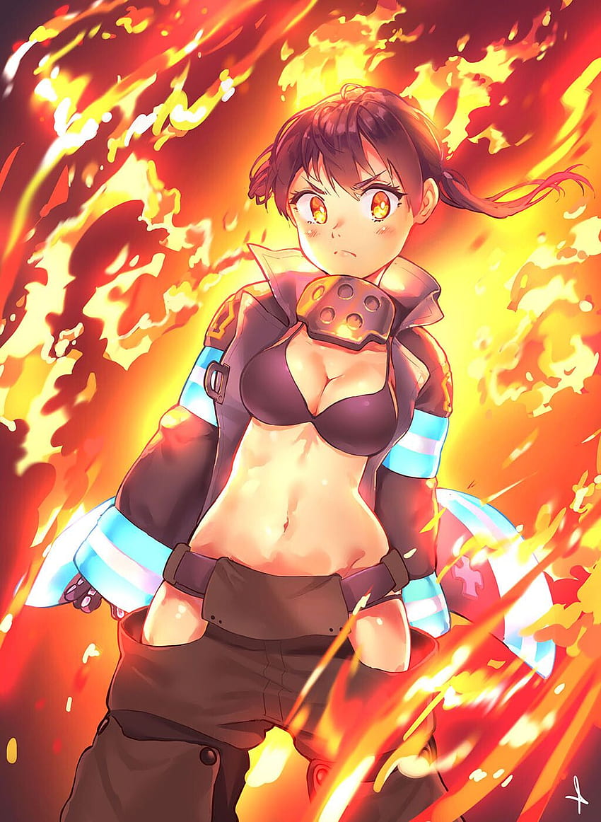 Tamaki Kotatsu Fire Force by Guy Sirithong and Stock HD phone wallpaper   Pxfuel
