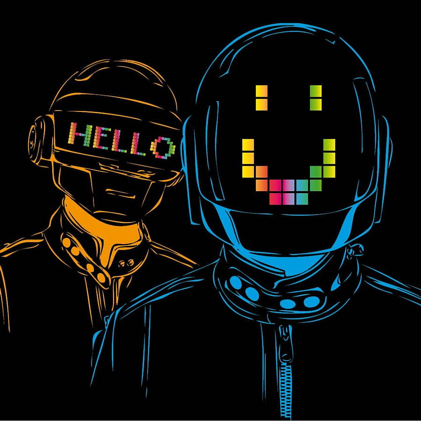 Daft Punk Hello Art Daft Punk Anime Hd Phone Wallpaper Pxfuel