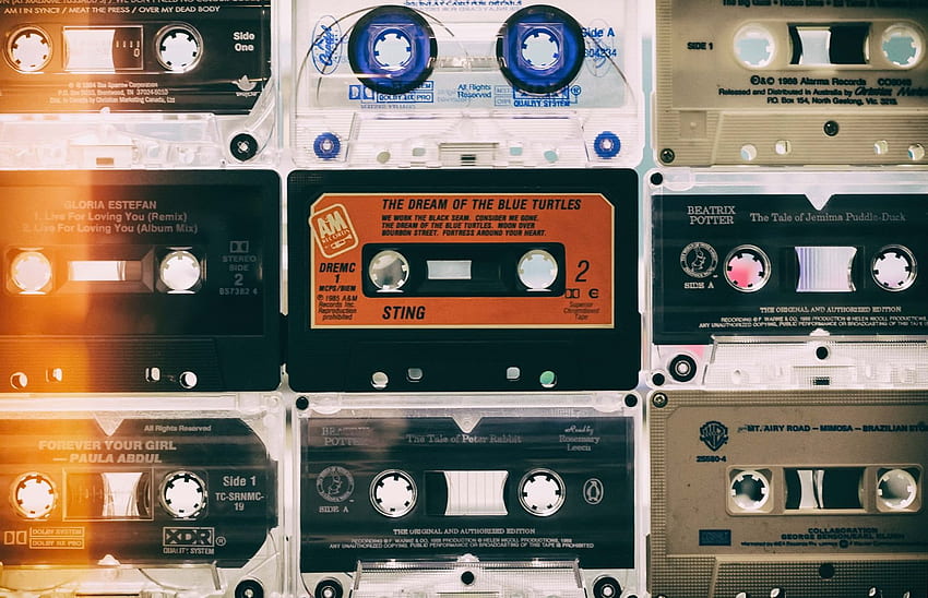 Assorted Tittle Cassette Tape Lot, Music, Vintage, Audio, Cassettes HD ...