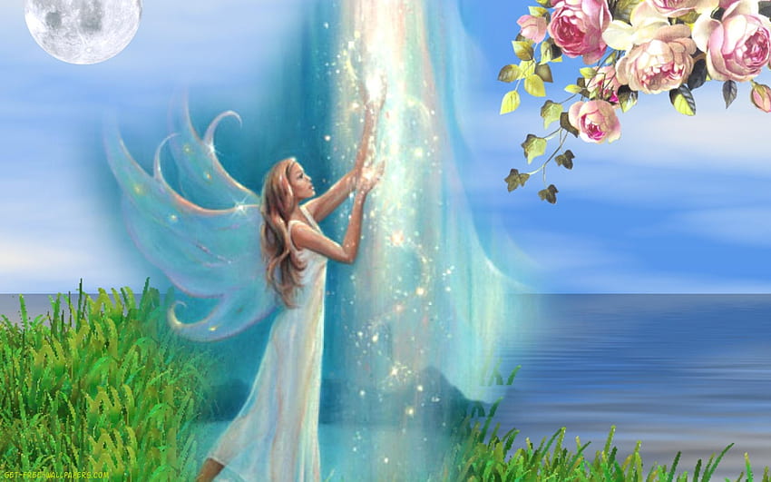 HQFX Fairy Background for, Fairy Garden HD wallpaper