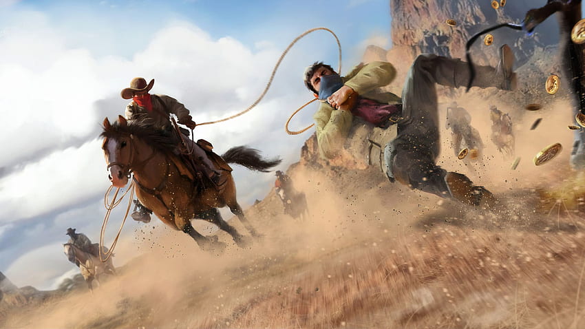 Red Dead Redemption II - Top Background HD wallpaper