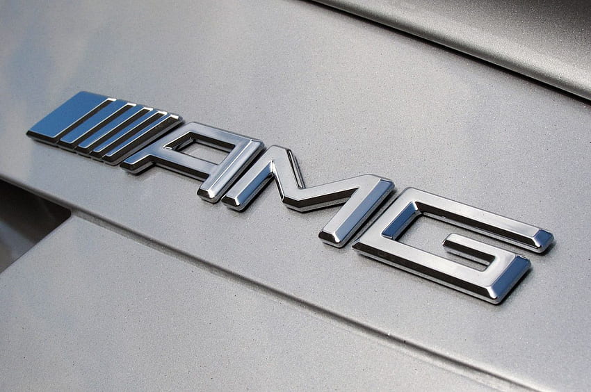 AMG Mercedes Benz Emblem Logo Marcas para 3D fondo de pantalla