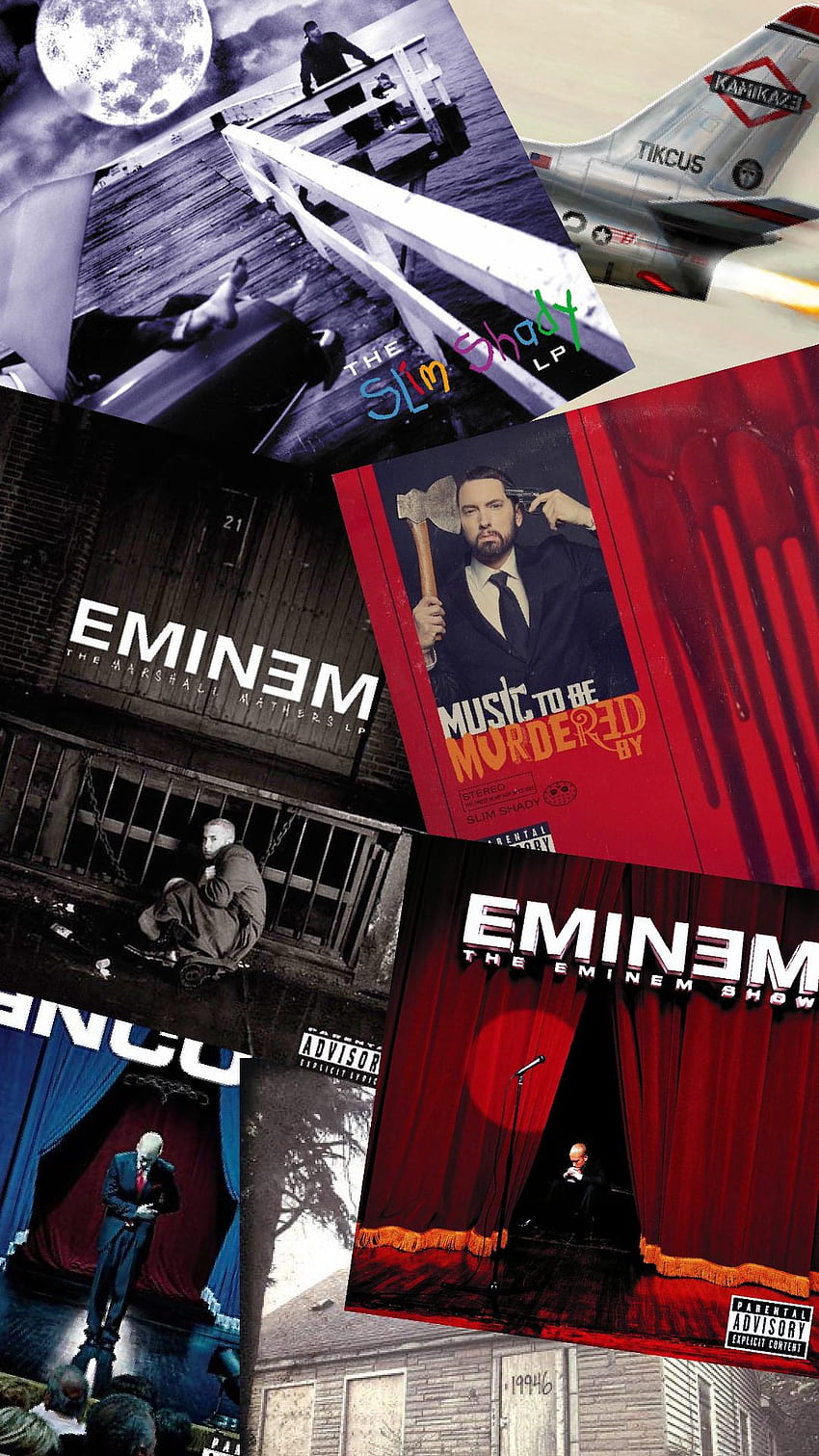 Made a out of eminem albums : Eminem, Eminem Album Cover HD phone wallpaper