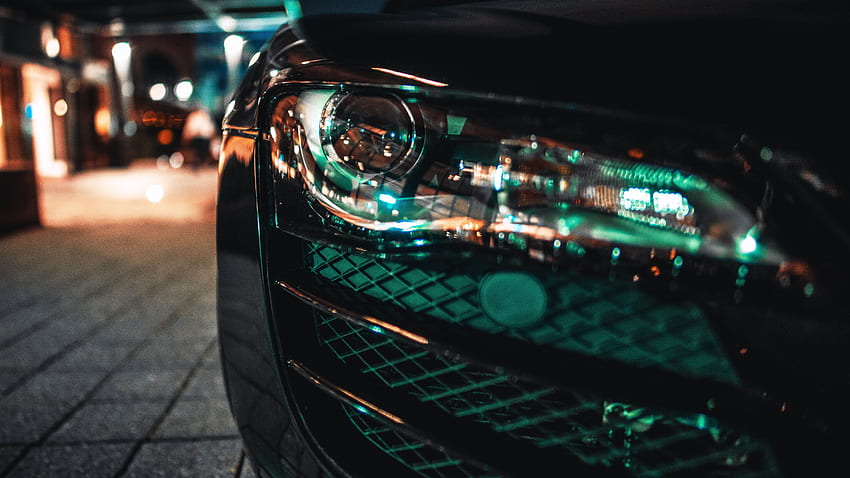 Auto, Cars, Blur, Smooth, Headlight, Front Bumper HD wallpaper