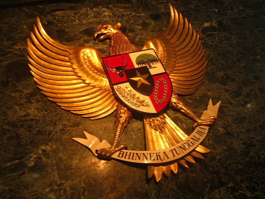 Wszystkie rozmiary. Garuda Pancasila: Godło Republiki Indonezji – udostępnianie! Tapeta HD
