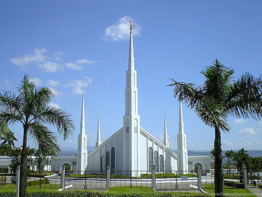 Manila Filipinler LDS (Mormon) Tapınak grafiği HD duvar kağıdı