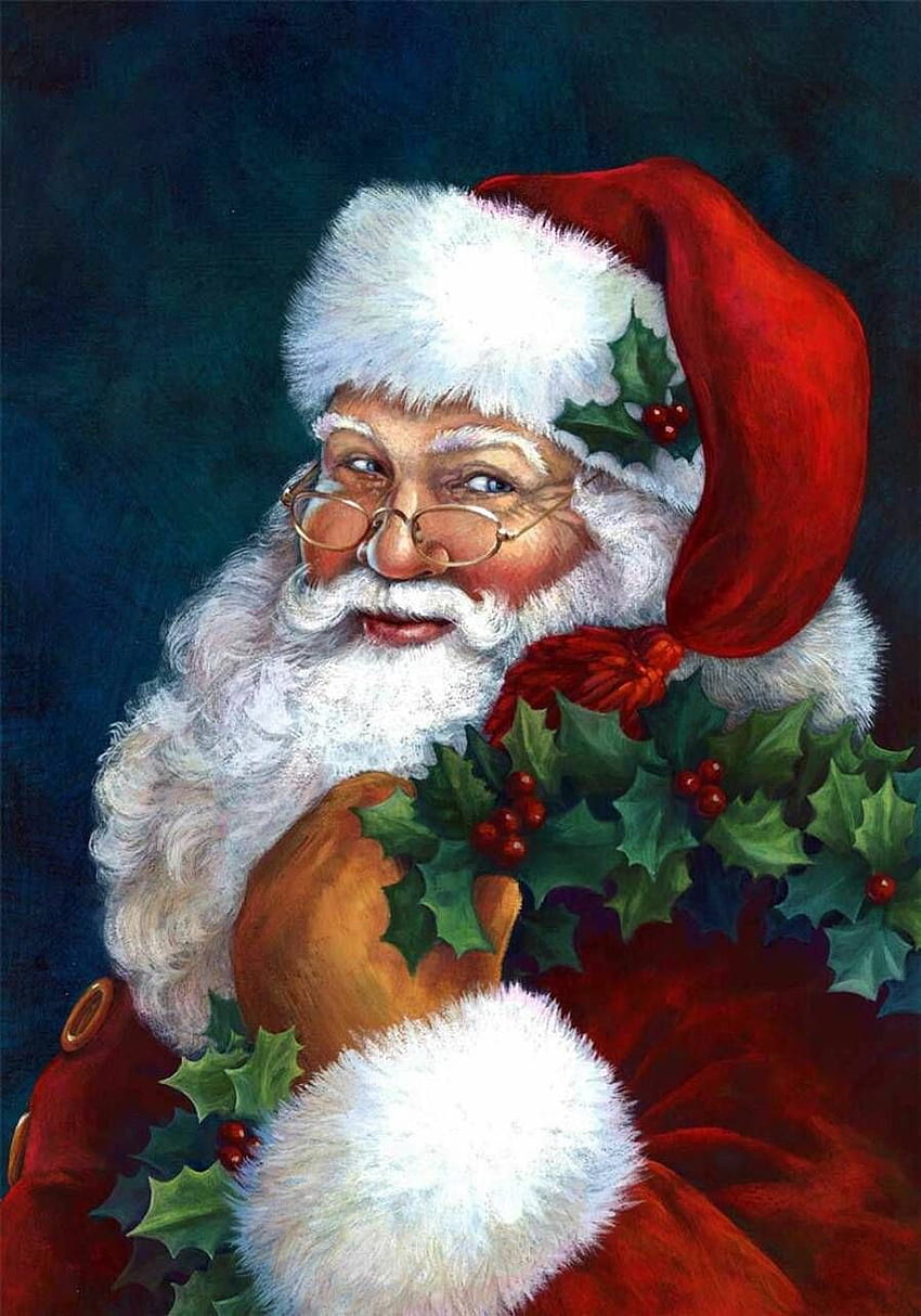 Santa by Tiffany3737 - 55 현재. 수백만 개의 인기 휴가 월을 찾아보세요. 크리스마스 , 크리스마스 장면, 크리스마스 판화, 아버지 크리스마스 HD 전화 배경 화면