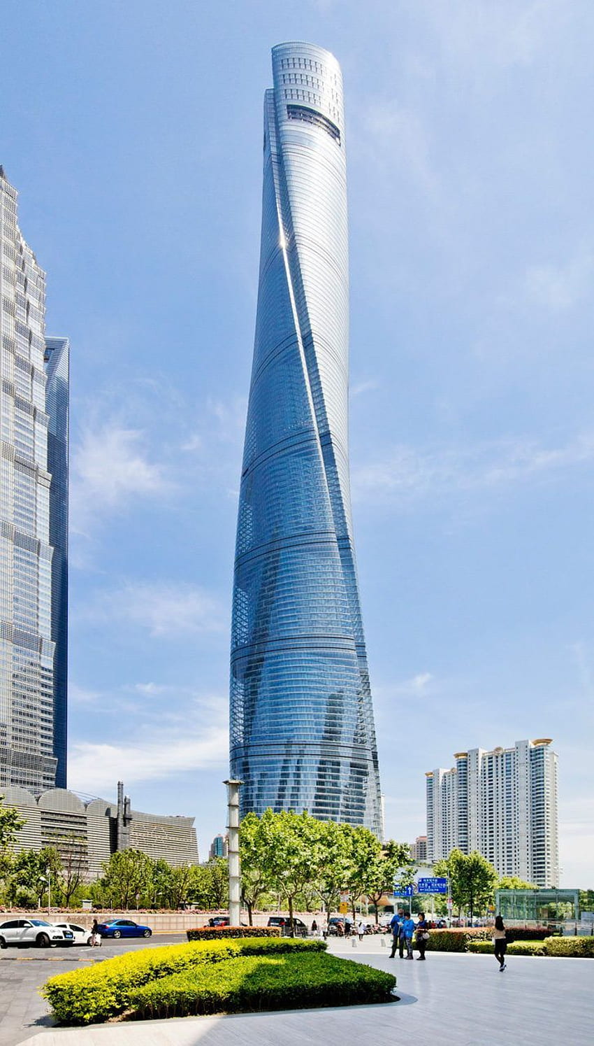 Szanghajska wieża, piękna wieża w Szanghaju Tapeta na telefon HD