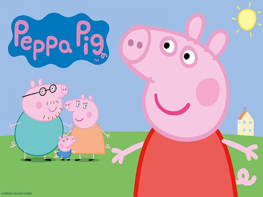 Peppa Pig ความละเอียดสูง วอลล์เปเปอร์ HD