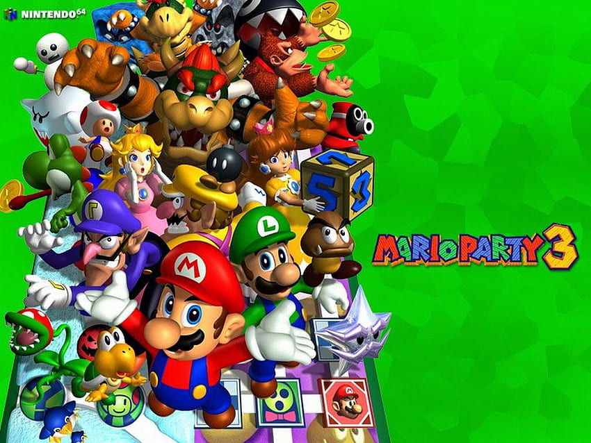 Baixe o papel de parede Super Mario 64 para o seu celular em