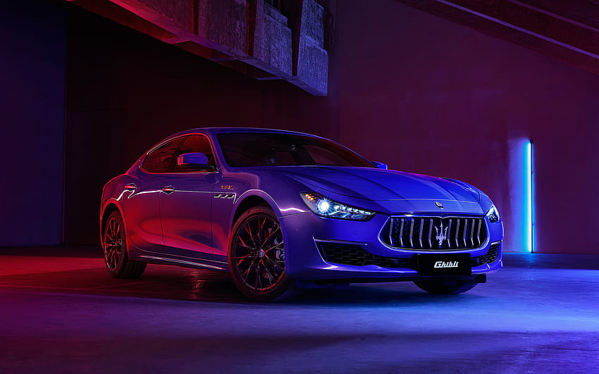Maserati Ghibli Híbrido, autos de lujo, 2022 autos, M157, autos italianos, 2022 Maserati Ghibli, Maserati fondo de pantalla