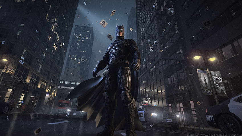 Batman, menonton Gotham, kota, pahlawan super, video game , , Lebar Ganda, Layar lebar 16:9, Layar lebar, 2560 X 1440 Batman Wallpaper HD