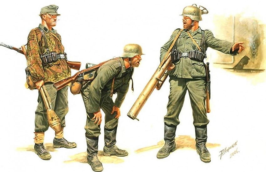 SOLDADOS ALEMANES, ww2, soldados, alemán, batalla fondo de pantalla