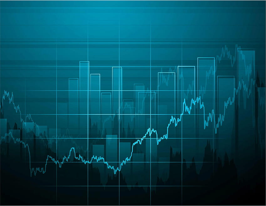 Aktienmarkt - Handelsdiagramm - & Hintergrund, Börsencrash HD-Hintergrundbild