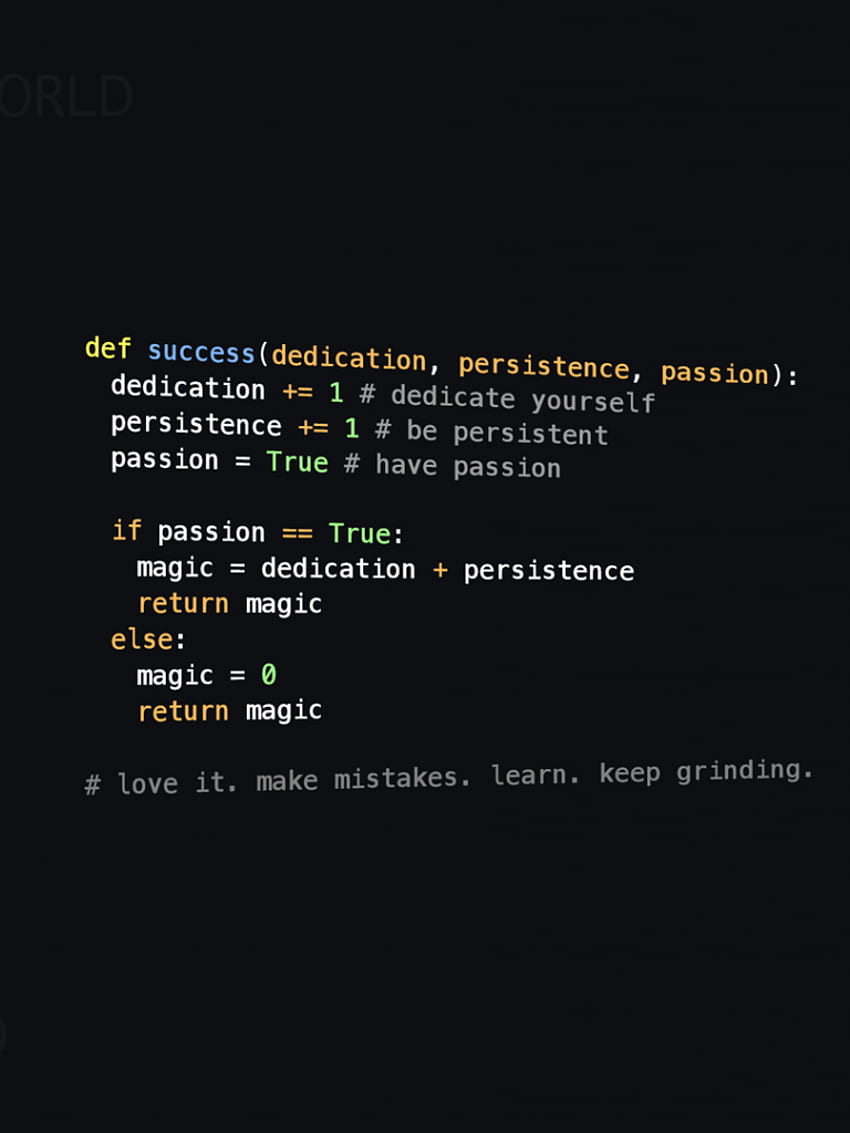 Motivation Python Programming, Python Coding HD phone wallpaper