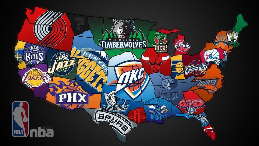 NBA-Logo, NBA-Logo HD-Hintergrundbild