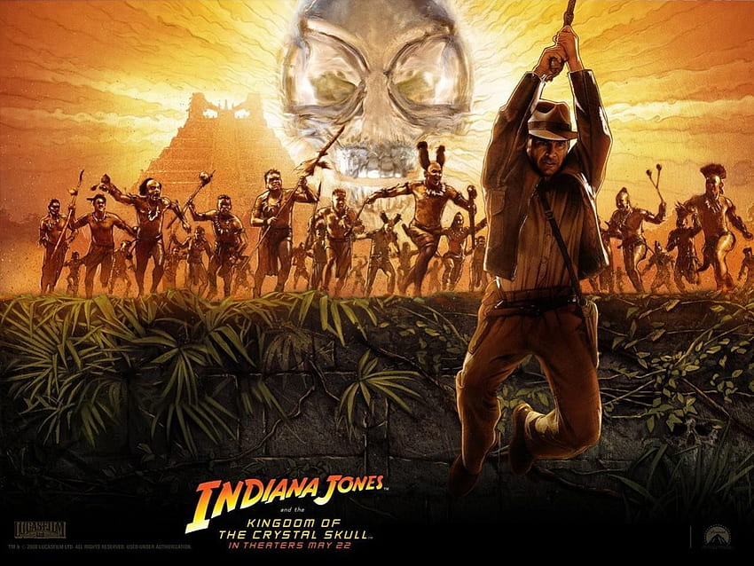 Indiana Jones, poszukiwacze zaginionej arki, Harrison Ford, świątynia zagłady Tapeta HD