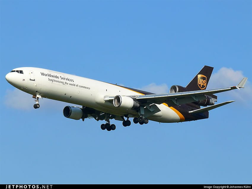N281UP. McDonnell Douglas MD 11 (F). Servicio de paquetería unido (UPS). johannes kühn fondo de pantalla