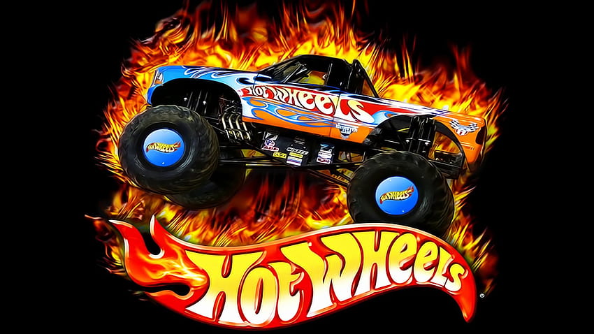 Hot Wheels Autos Fantastisches Birtay Hot Wheels Logo HD-Hintergrundbild