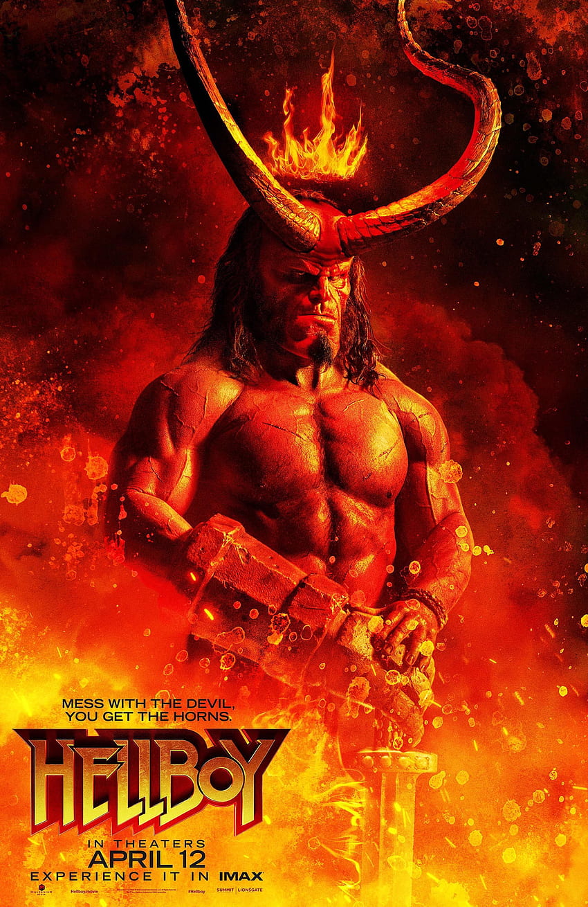 Hellboy - Hellboy 2019 филмов постер - HD тапет за телефон