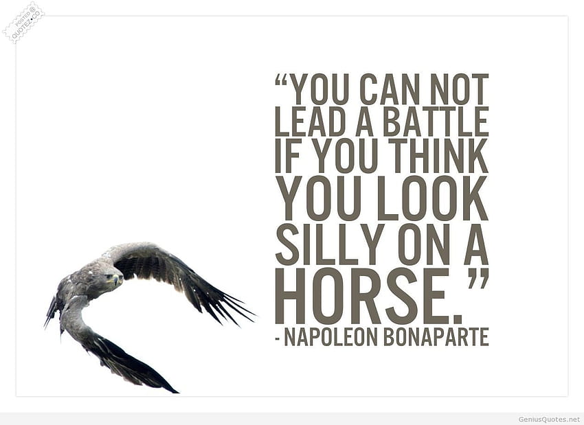 Kutipan terkenal Napoleon Bonaparte, Kutipan Terkenal Wallpaper HD