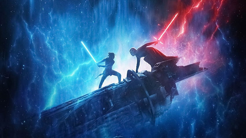 Star Wars: The Rise of Skywalker, Kylo Ren, Rey, Star Wars Episode 9 HD wallpaper
