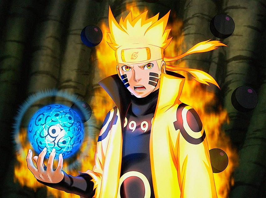 НОВО] Naruto Uzumaki Six Paths Sage Mode [3], Naruto Sage Art HD тапет
