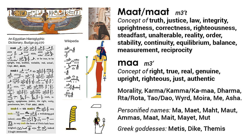 Ka Maat, Karma, Wheel Of Life, Maat Egyptian Goddess HD wallpaper