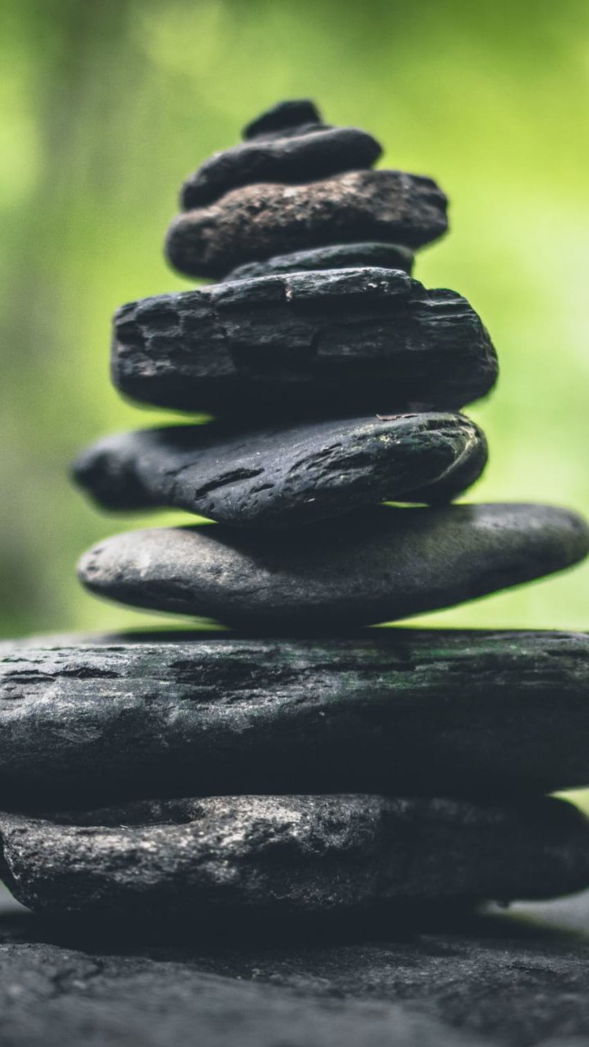 Rocks, dark, zen, meditation, balance, . Zen, Meditation HD phone wallpaper