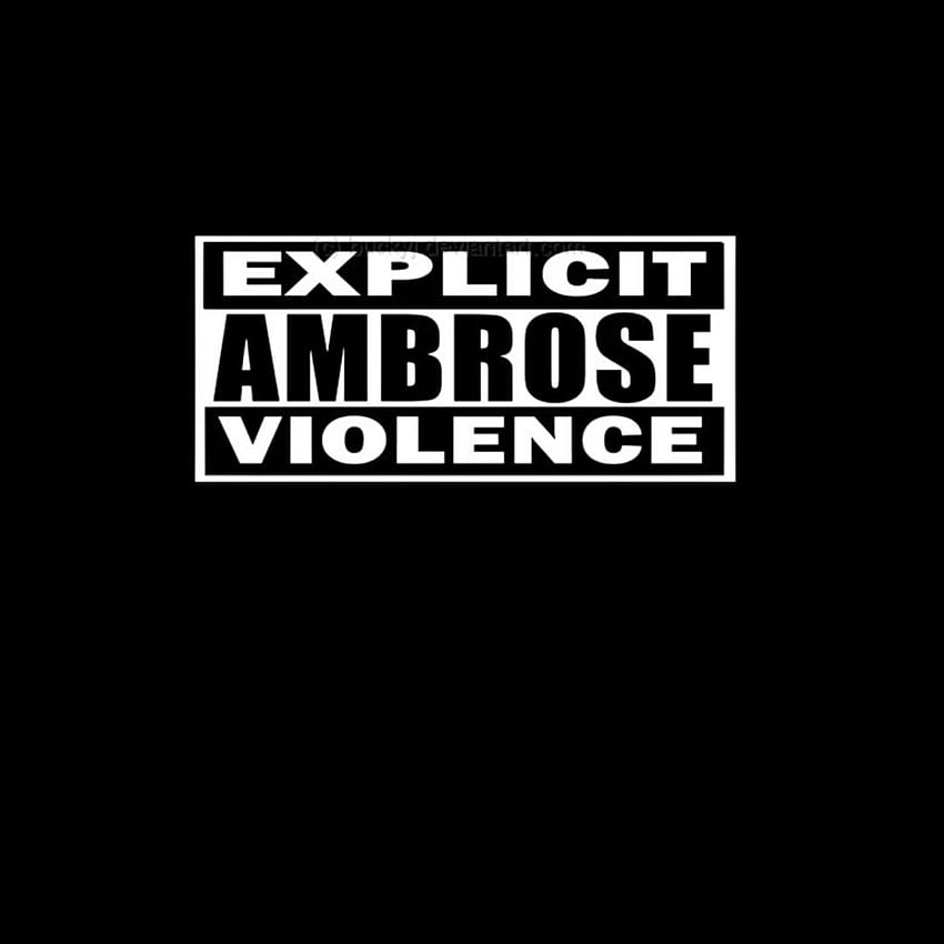 Dean Ambrose for Android : Wrestling, Dean Ambrose Logo HD phone wallpaper