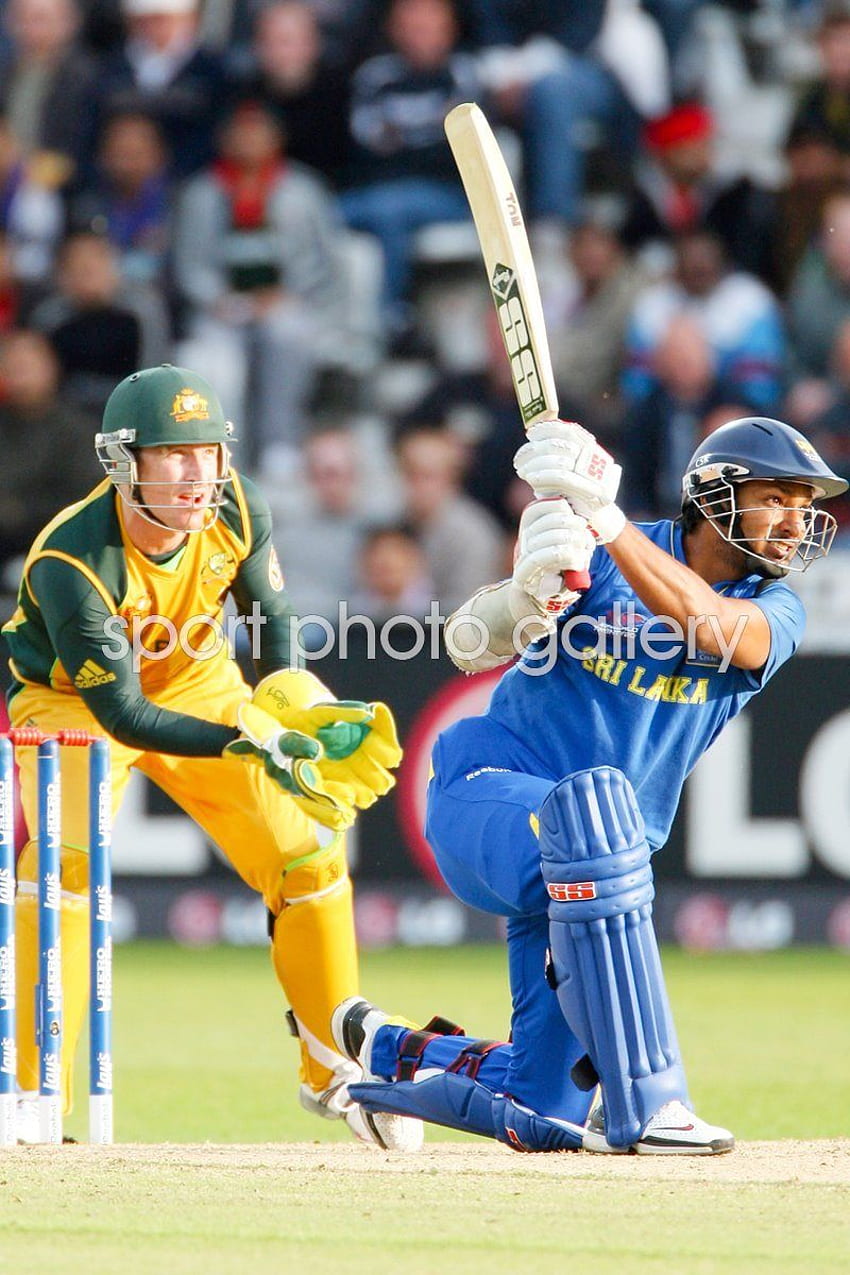 Welt Twenty20 2009 . Cricket-Poster, Kumar Sangakkara HD-Handy-Hintergrundbild