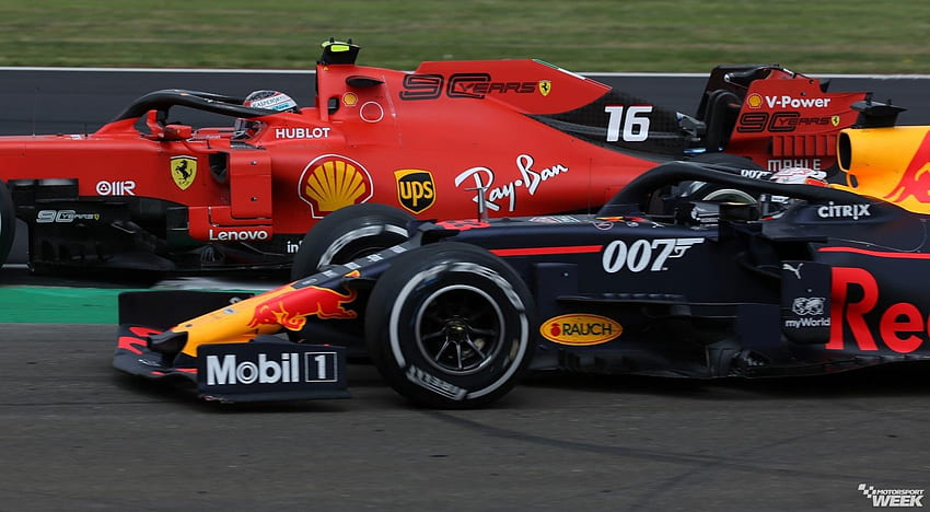 Formula 1: Charles Leclerc: Borderline Max Verstappen fight HD wallpaper