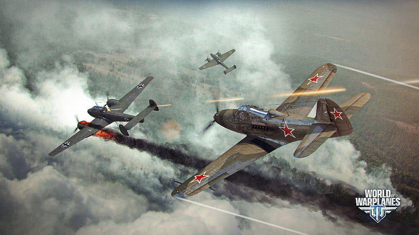 Welt der Kampfflugzeuge, Kampfflugzeuge, Wargaming, Flugzeug, Bell P 39 HD-Hintergrundbild