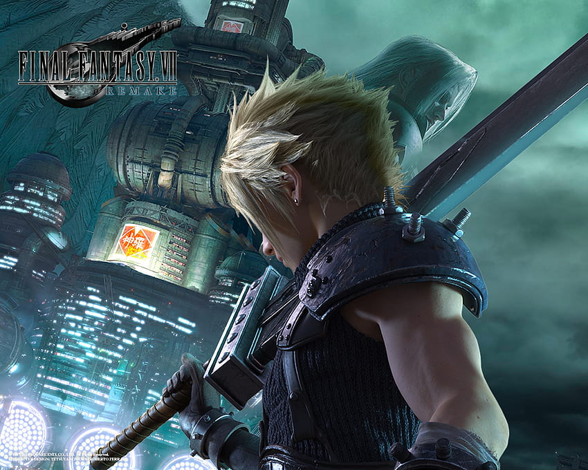 Final Fantasy VII Remake Artwork . Cat With Monocle HD Wallpaper | Pxfuel