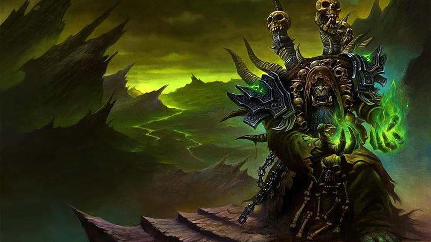 Señores de la guerra de World of Warcraft de Draenor Guldan World of Warcraft fondo de pantalla