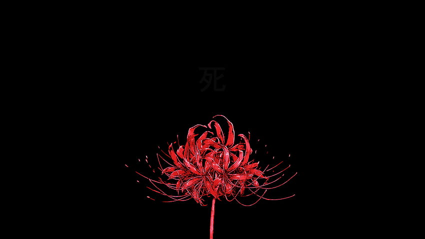 Ich wollte das unbedingt als Hintergrund, also habe ich es koloriert. Hopia viel Spaß!: TokyoGhoul, Tokyo Ghoul Flower HD-Hintergrundbild