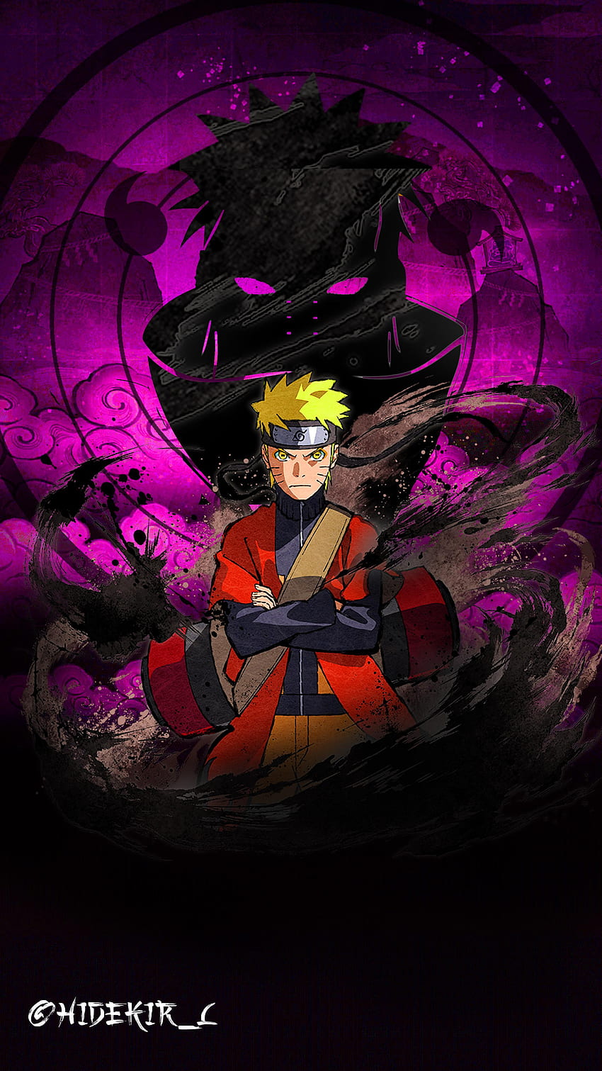 Zajebisty Naruto, zajebisty Obito Tapeta na telefon HD