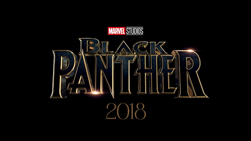 Black Panther, Marvel Studios, 2018, , Logo HD wallpaper